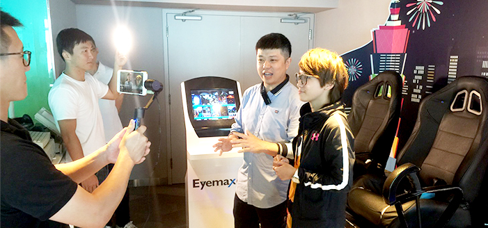 [ News ] VL sports Live on Taipei 101 with Eyemax VR