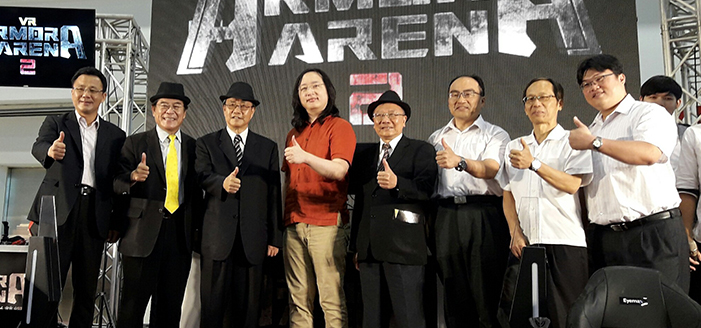 [ News ] Taiwan's first VR Gaming “Armor Arena II” at Vision Get Wild Award！
