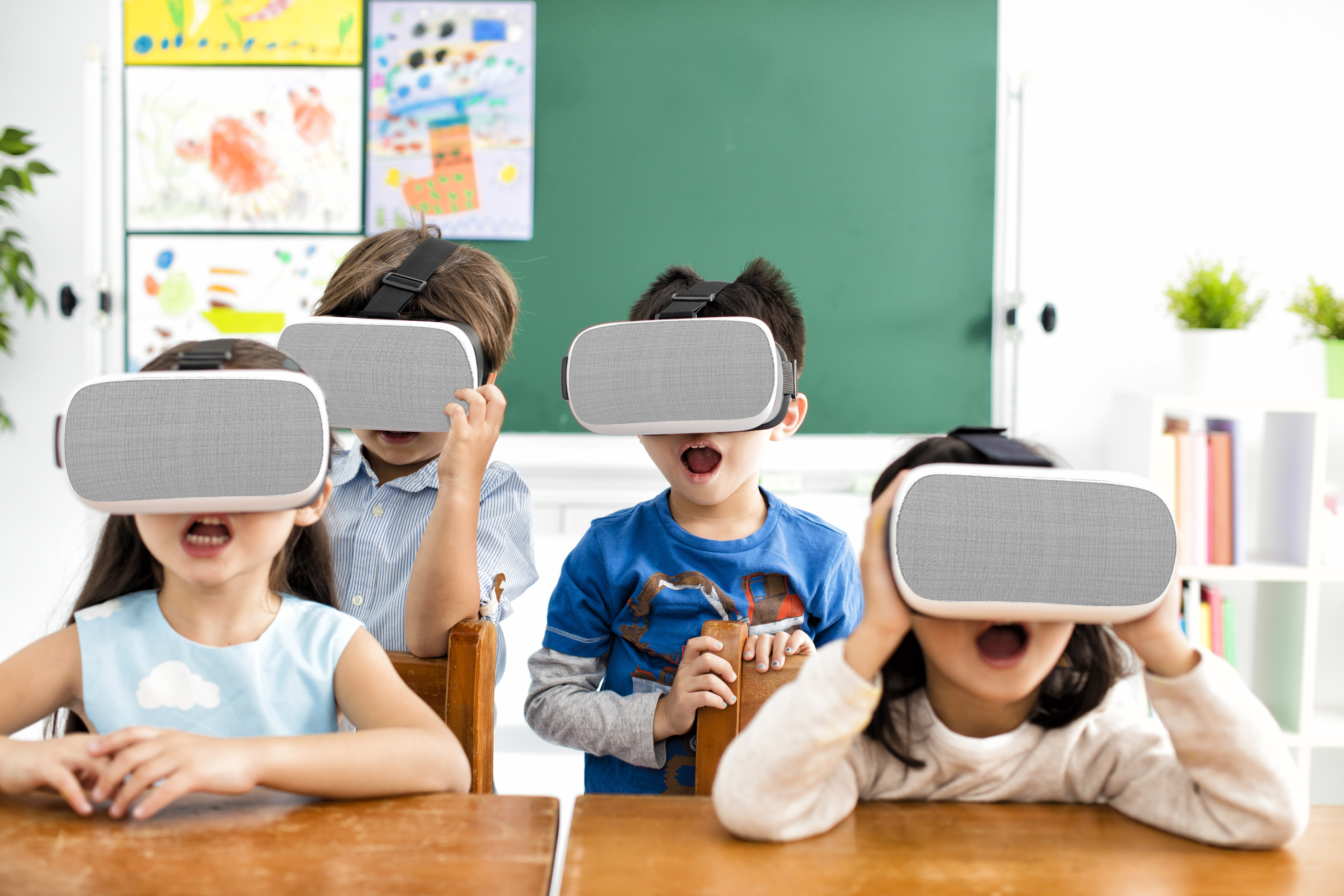 VR multiuser teaching system